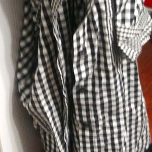 Madewell Womens Small Plaid Button up **NEW**